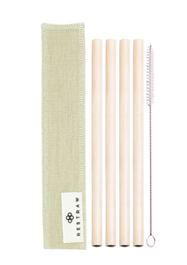 The Bamboo RESTRAW Set - 4 Pack (200mm)